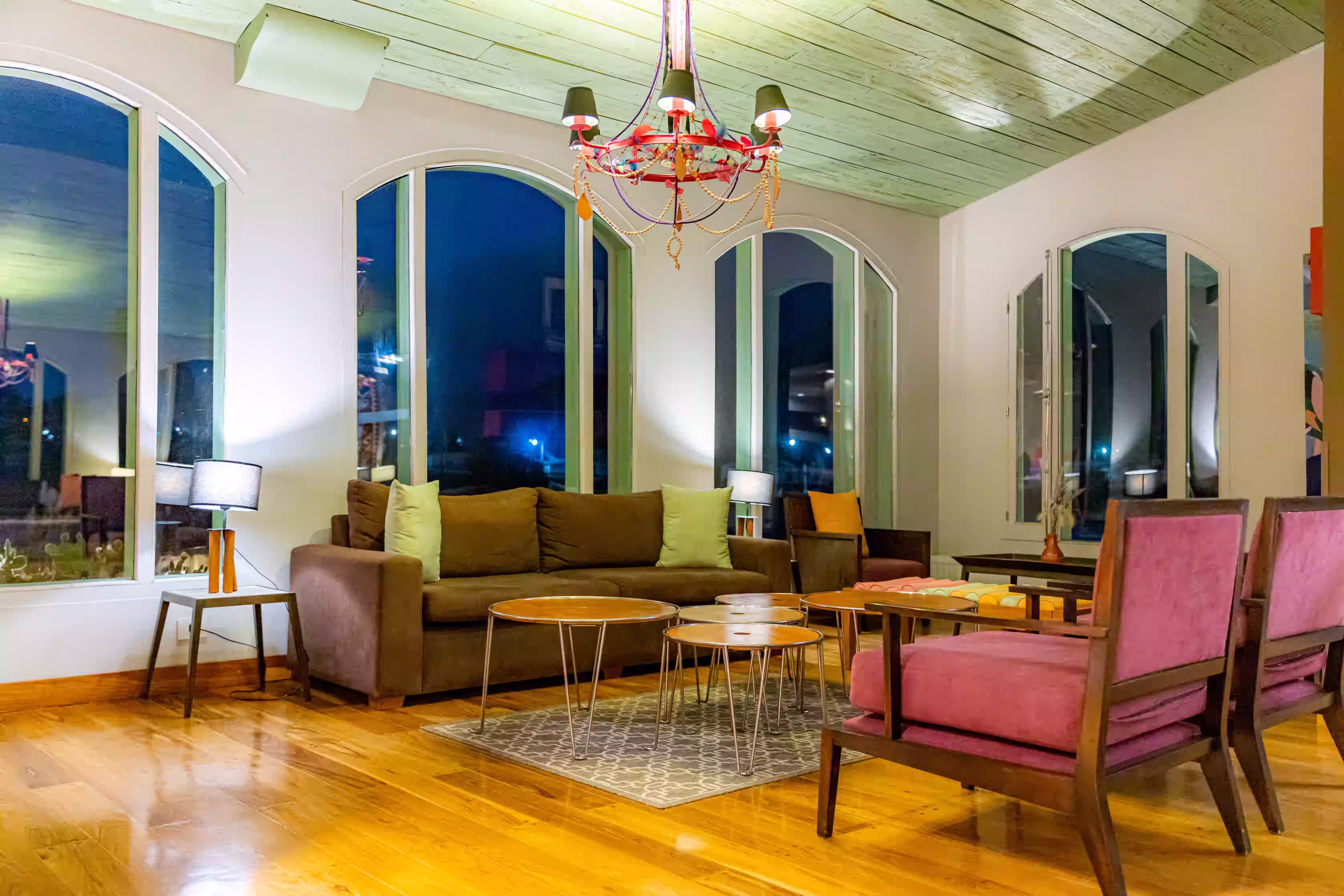 Living de Hotel Huacalera