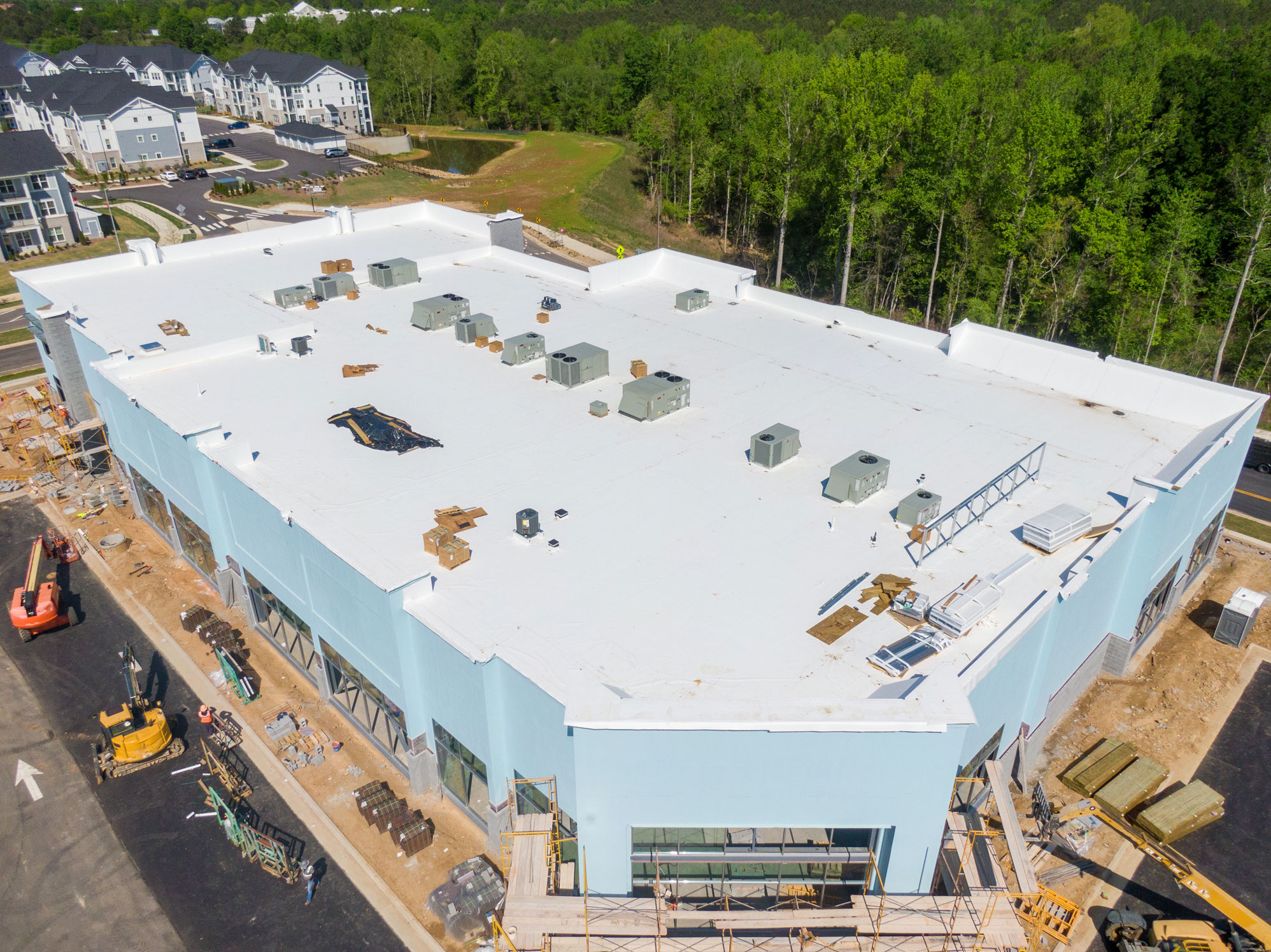 image of completed roof project