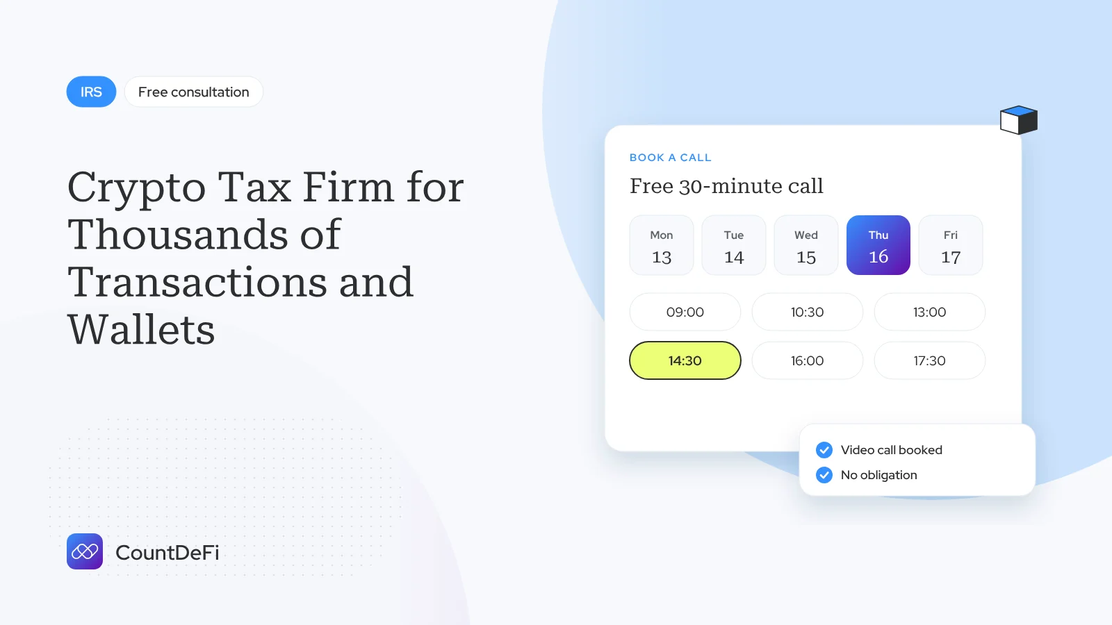 Cover illustration for: Crypto Tax Firm for Thousands of Transactions and Wallets