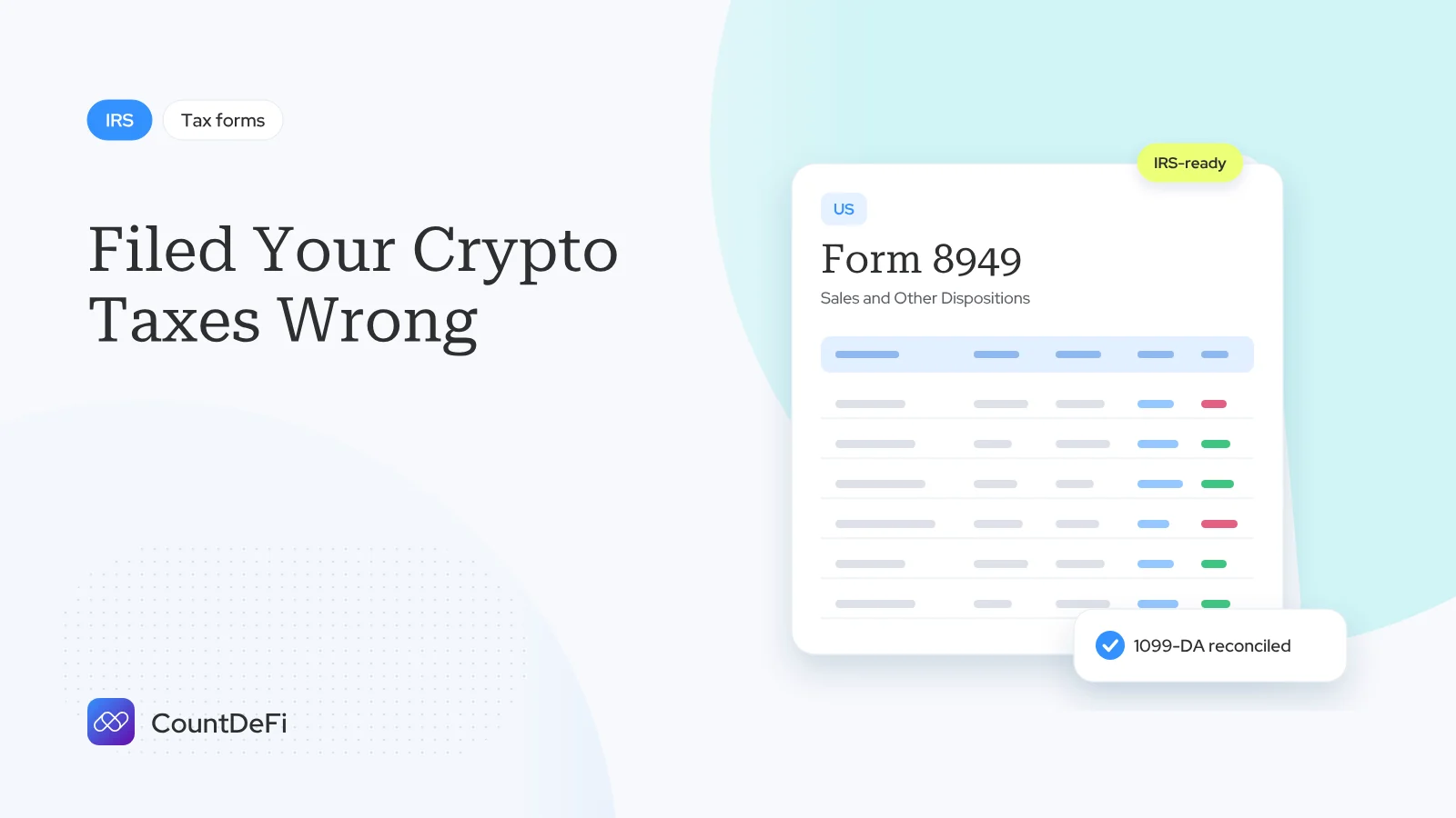 Cover illustration for: Filed Your Crypto Taxes Wrong? How To Amend With Form 1040-X