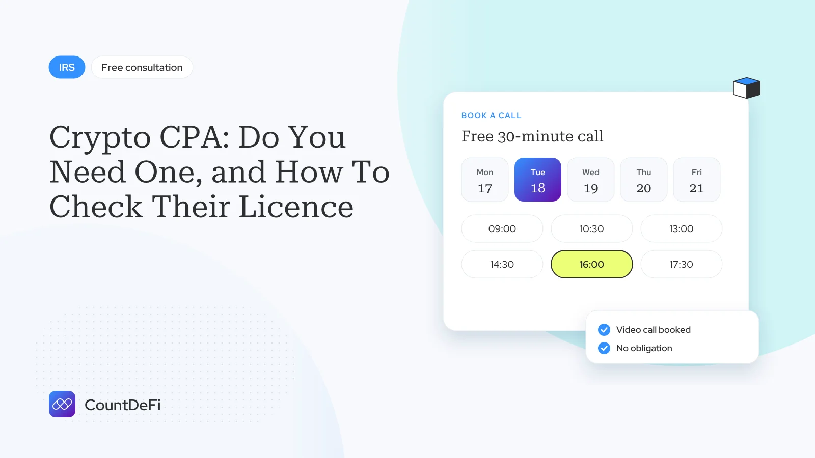 Cover illustration for: Crypto CPA: Do You Need One, and How To Check Their Licence