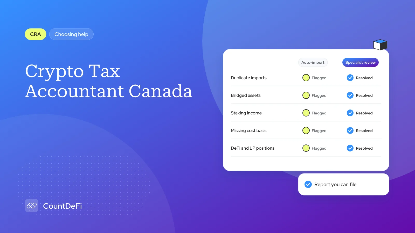Cover illustration for: Crypto Tax Accountant Canada: How To Choose One in 2026