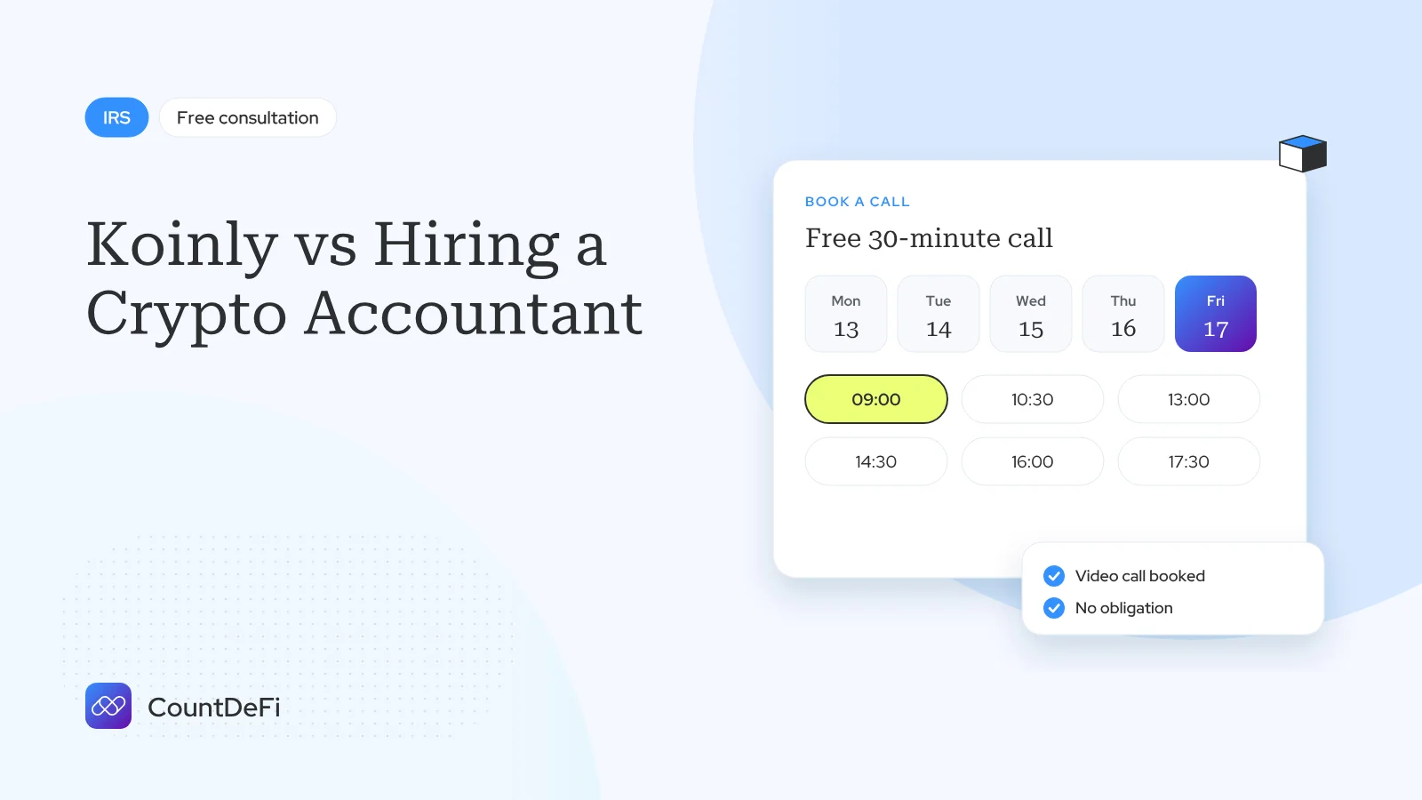 Cover illustration for: Koinly vs Hiring a Crypto Accountant: Which Do You Actually Need?