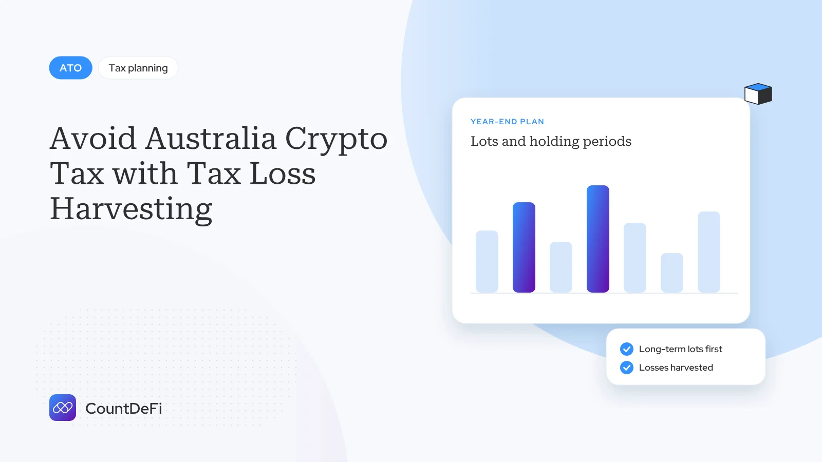 Cover illustration for: Avoid Australia Crypto Tax with Tax Loss Harvesting