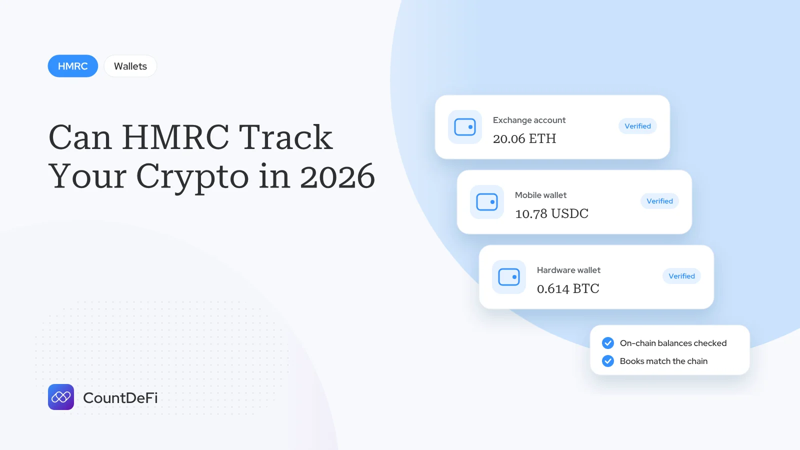 Cover illustration for: Can HMRC Track Your Crypto in 2026?