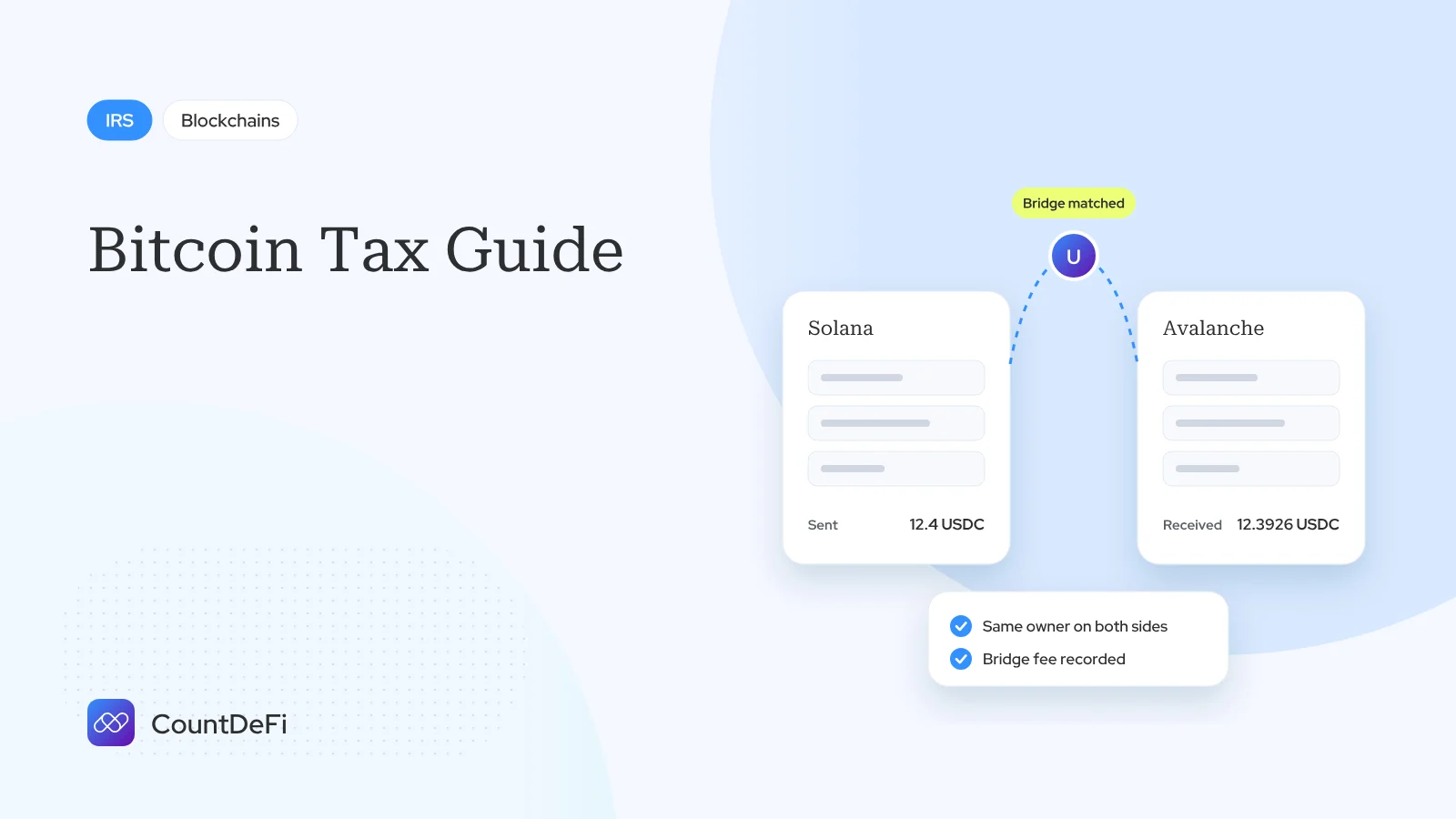 Cover illustration for: Bitcoin Tax Guide