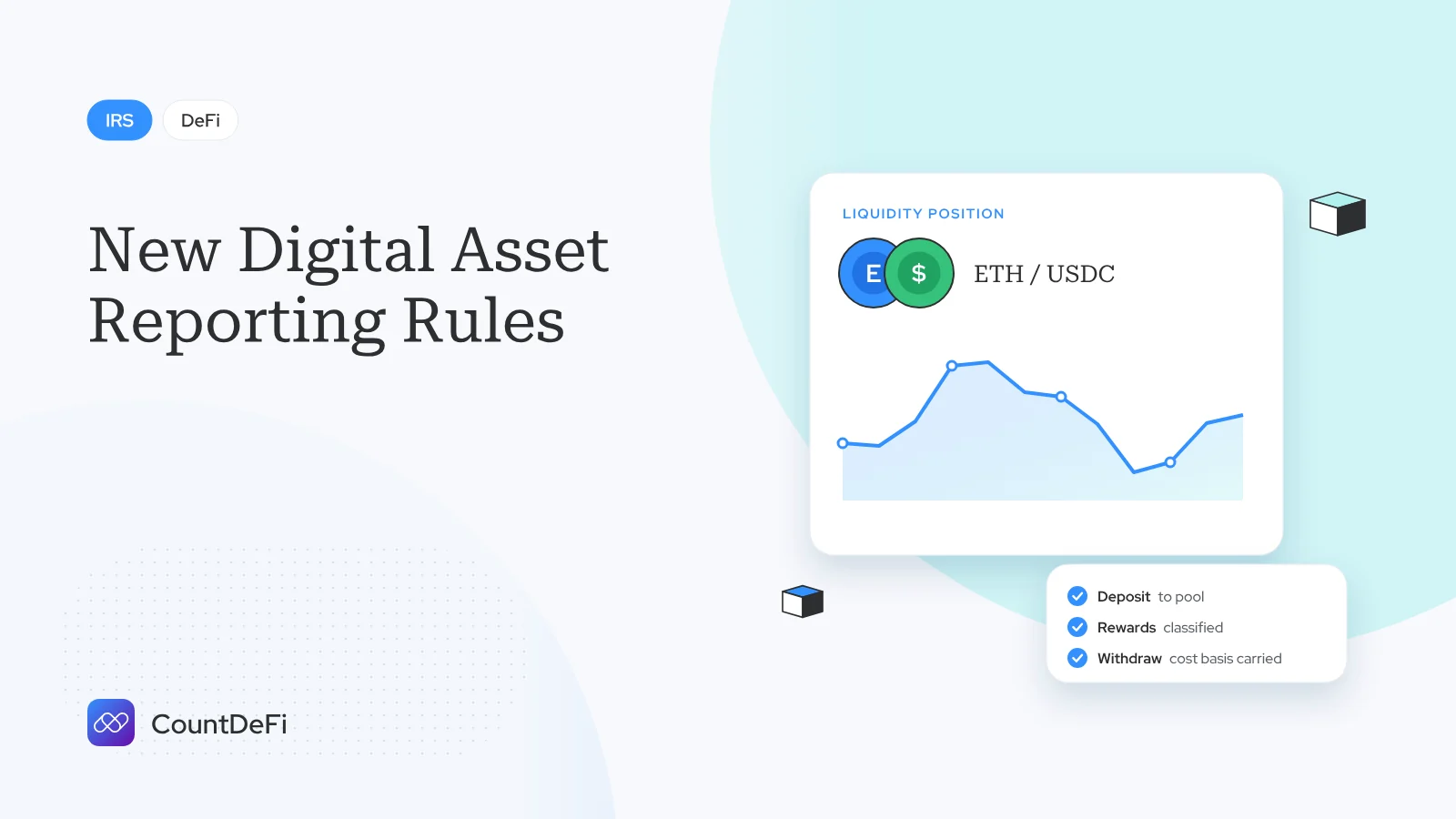Cover illustration for: New Digital Asset Reporting Rules: DeFi Brokers