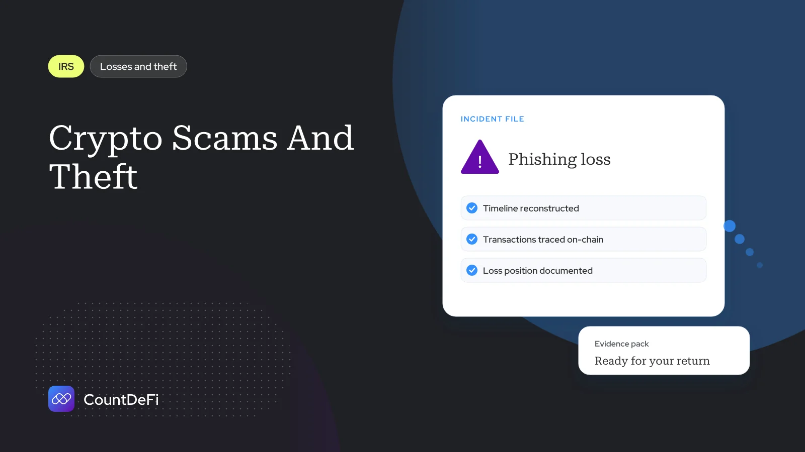 Cover illustration for: Crypto Scams And Theft: Can You Claim Tax Losses In 2026