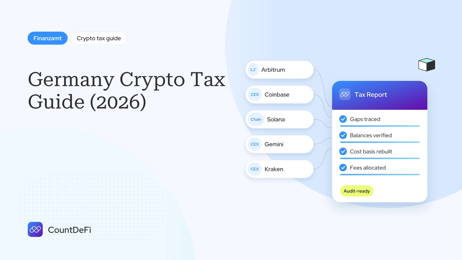 Cover illustration for: Germany Crypto Tax Guide (2026)