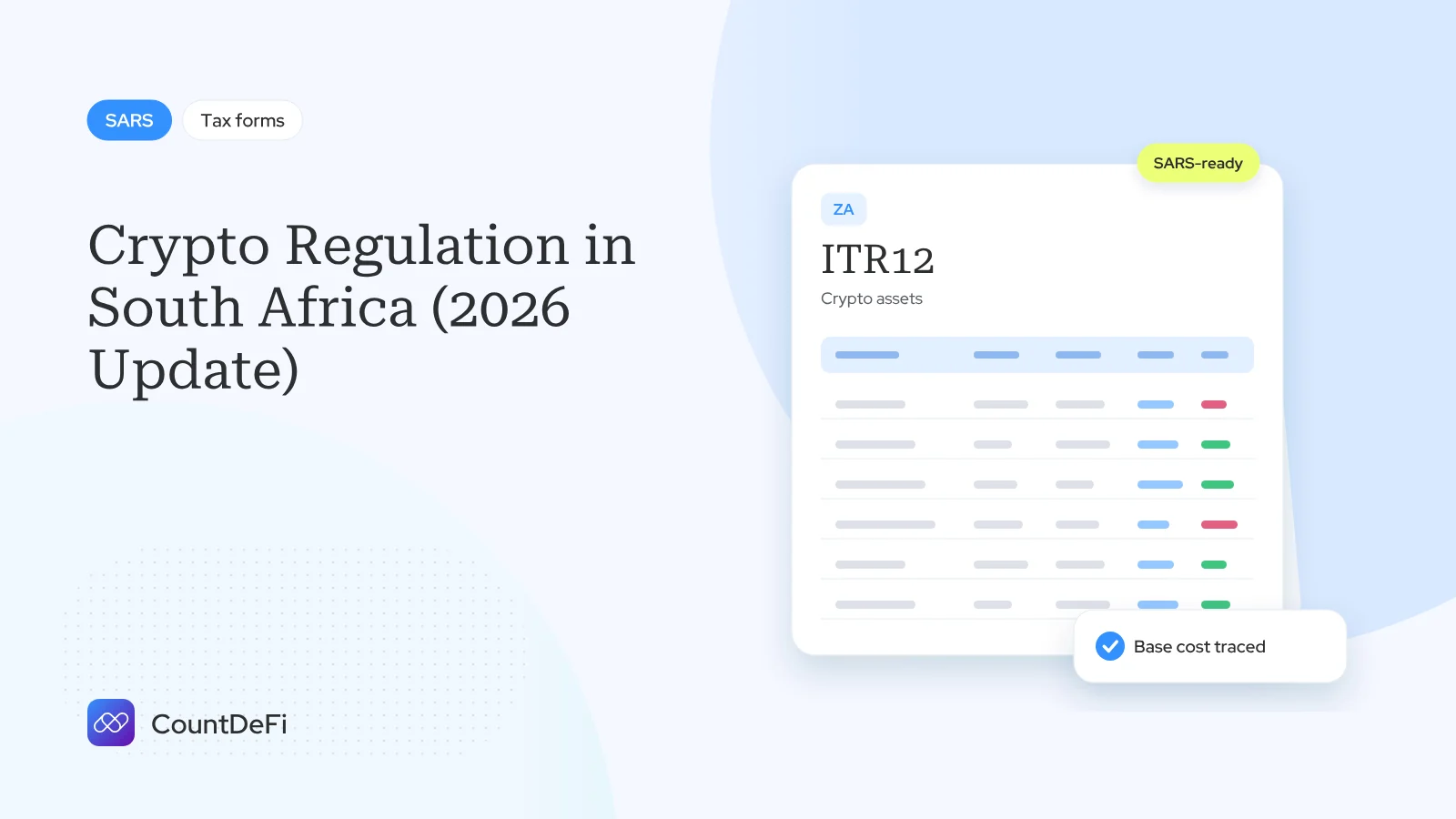 Cover illustration for: Crypto Regulation in South Africa (2026 Update)