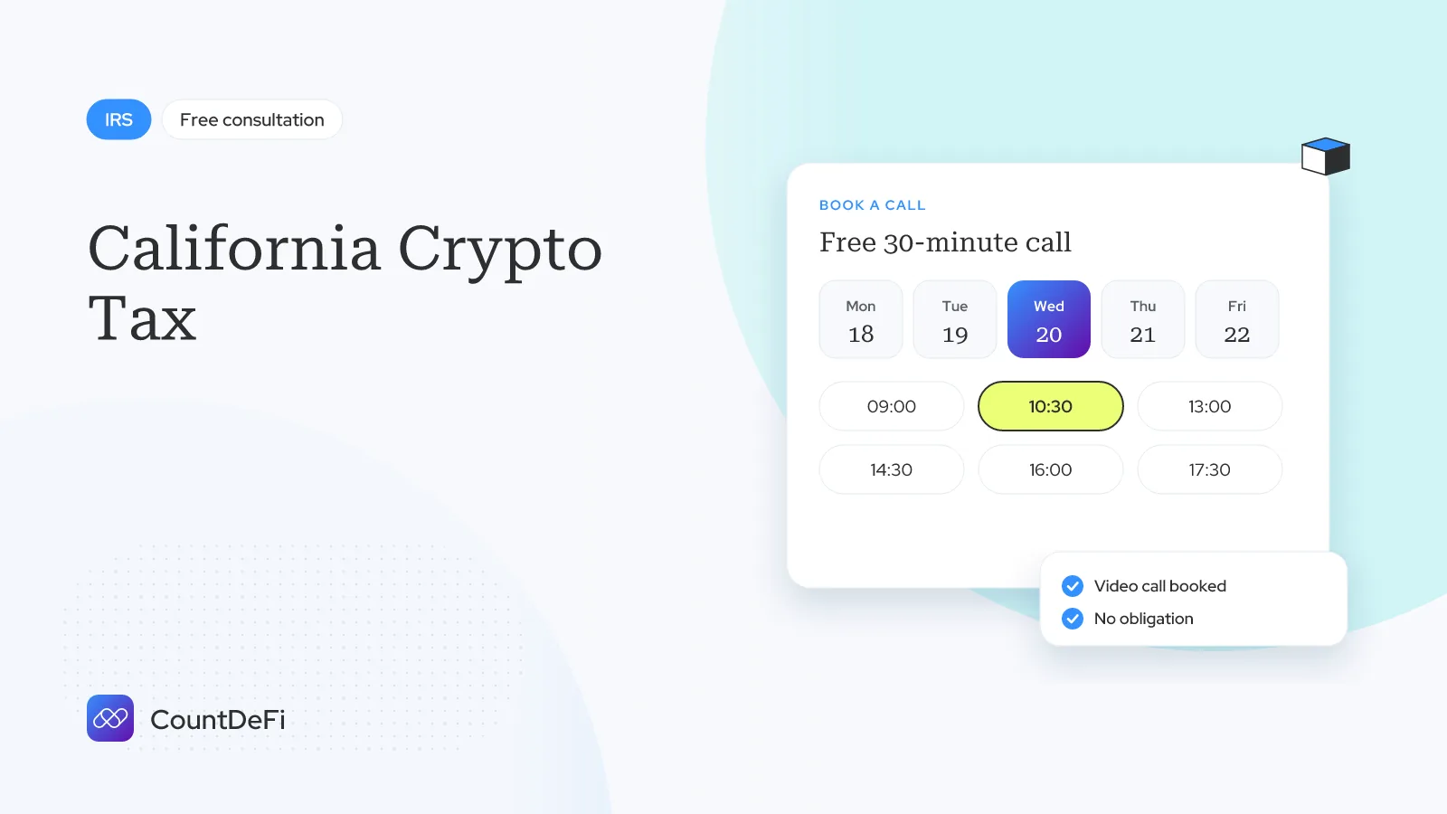 Cover illustration for: California Crypto Tax: FTB Rules and Choosing an Accountant
