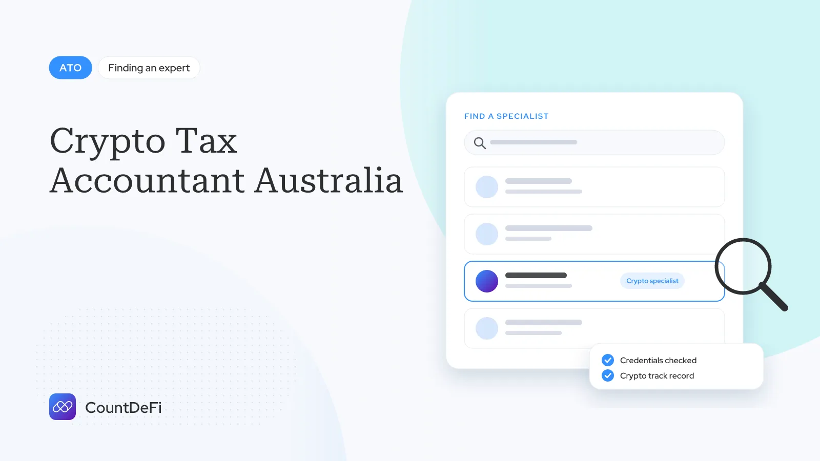 Cover illustration for: Crypto Tax Accountant Australia: Tax Agent or Specialist?