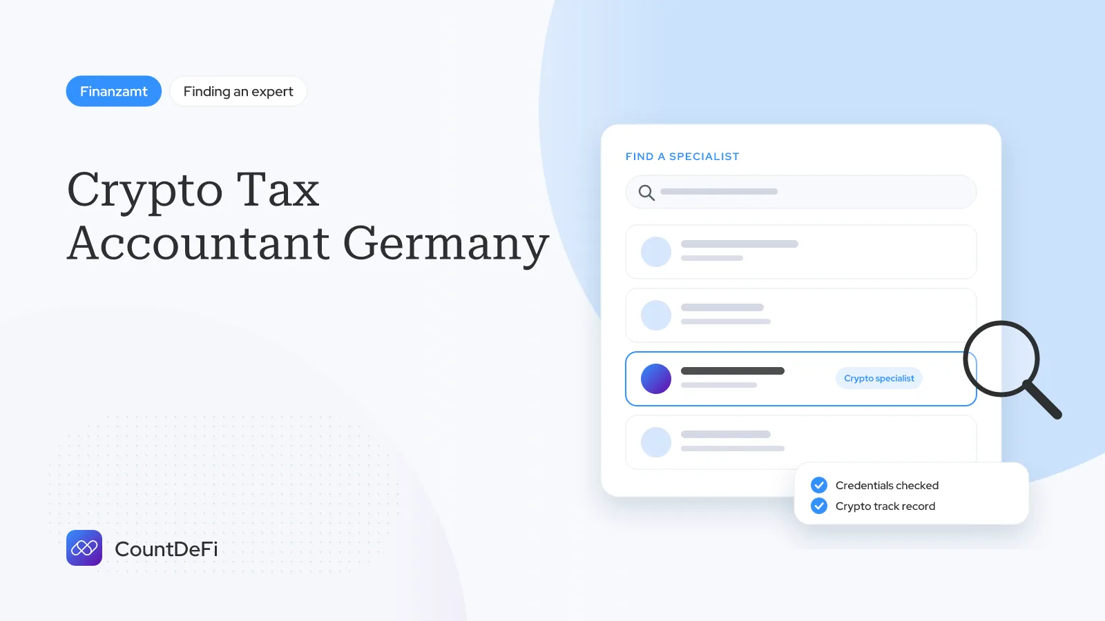 Cover illustration for: Crypto Tax Accountant Germany: Steuerberater or Specialist?