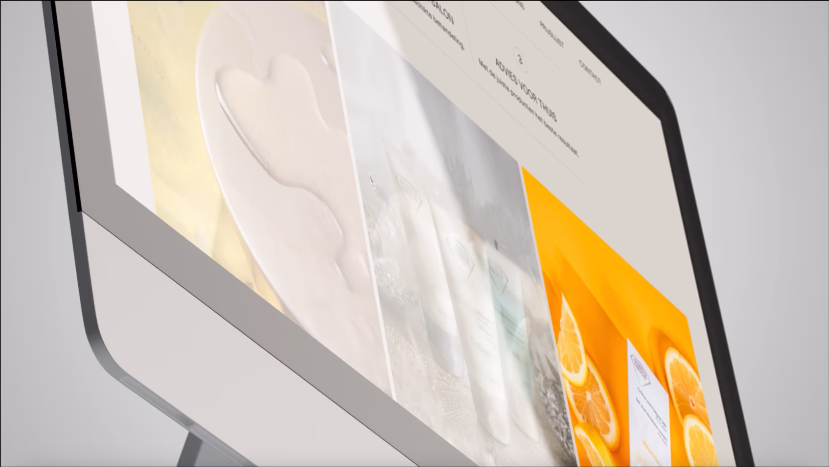De website van Syl. Face and Feet.