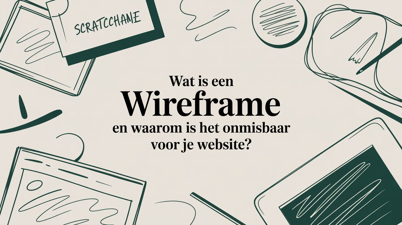 Wat is een wireframe? De blauwdruk voor een website die wél werkt