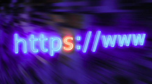 Illustration of Secured Website
