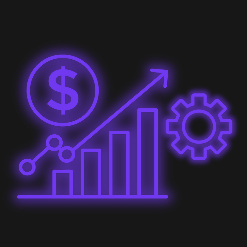 Icon showing technical SEO optimization for better website structure, indexing, and performance.