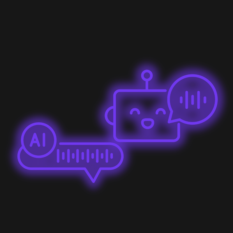 Graphic symbolizing smart conversation