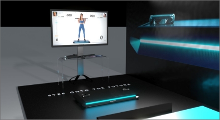 Rectangle frame image with screen