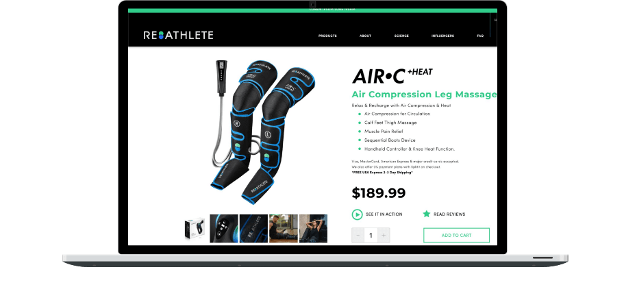 White screen laptop image