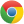 Google Chrome browser icon with circular design in red, green, yellow, and blue colors.
