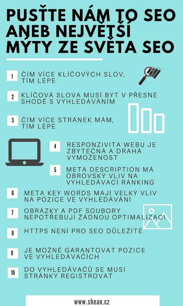 největší SEO mýty