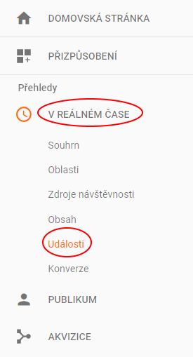 trackování pdf