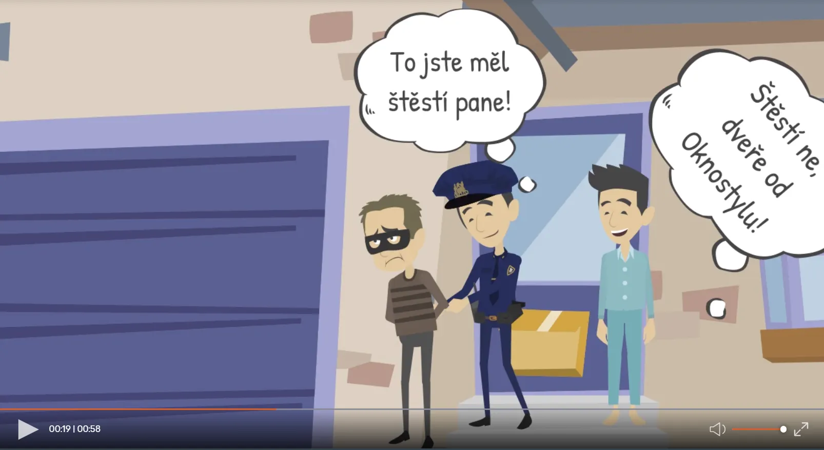 Video Oknostyl zloděj