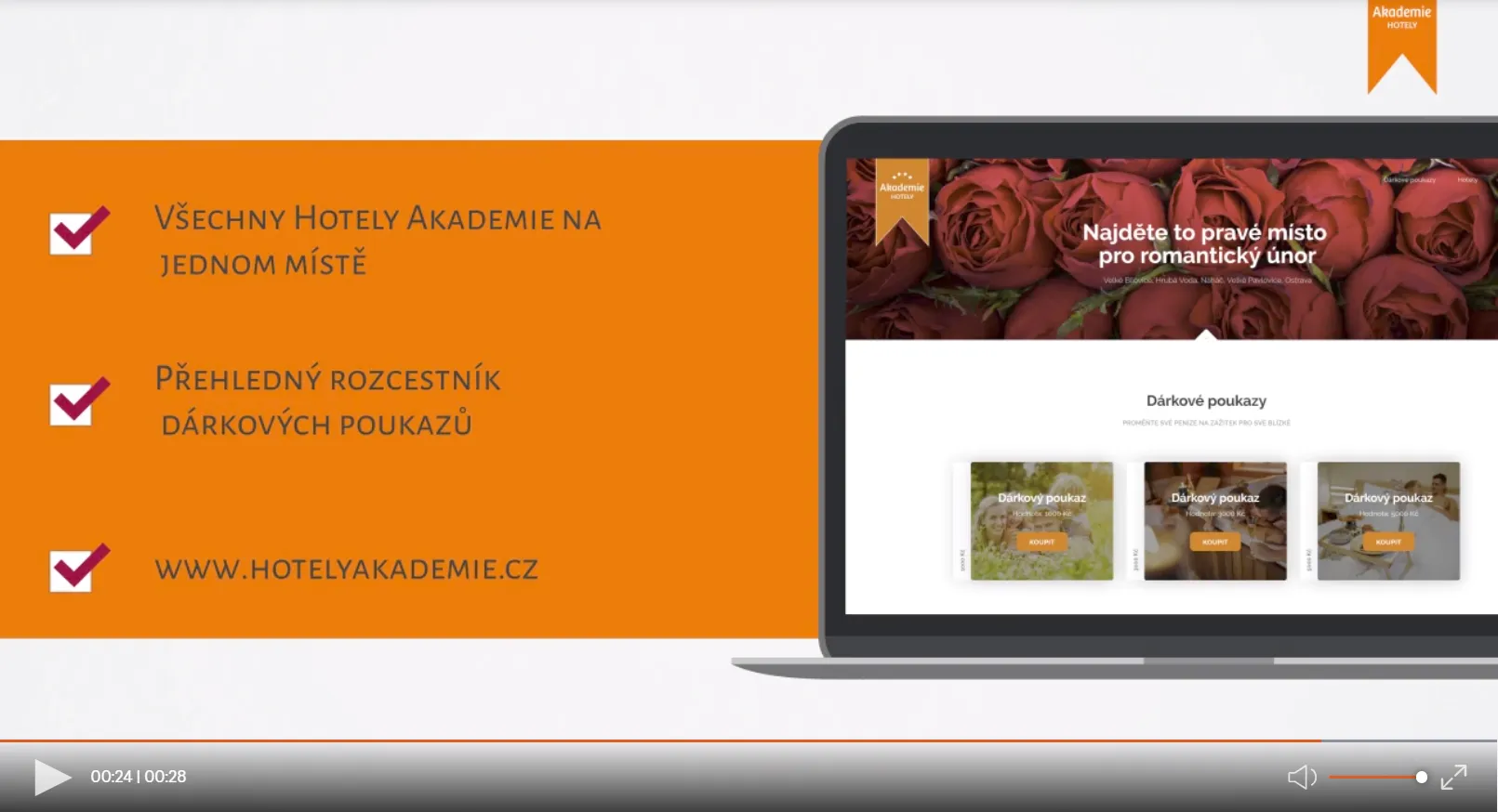 video Hotely Akademie