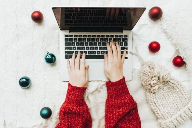vánoce v onlinu e-shopy