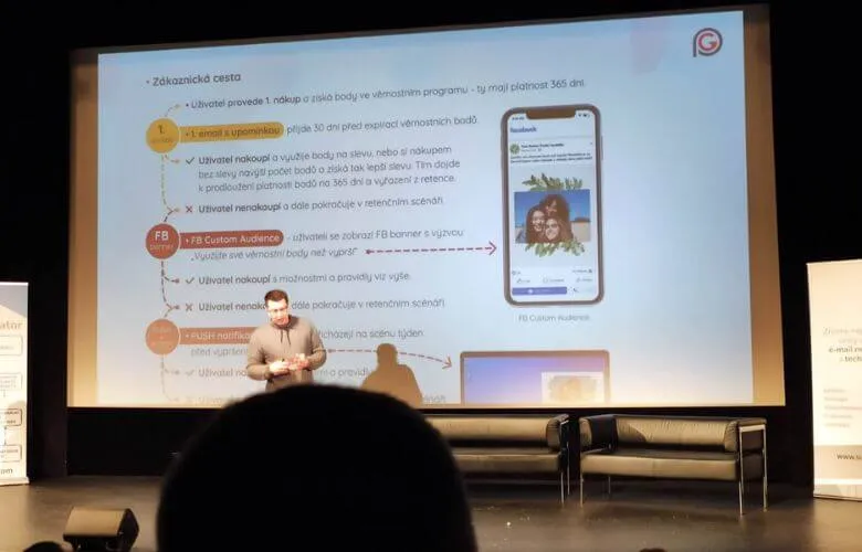 příklad omnichannel komunikace v e-mailingu