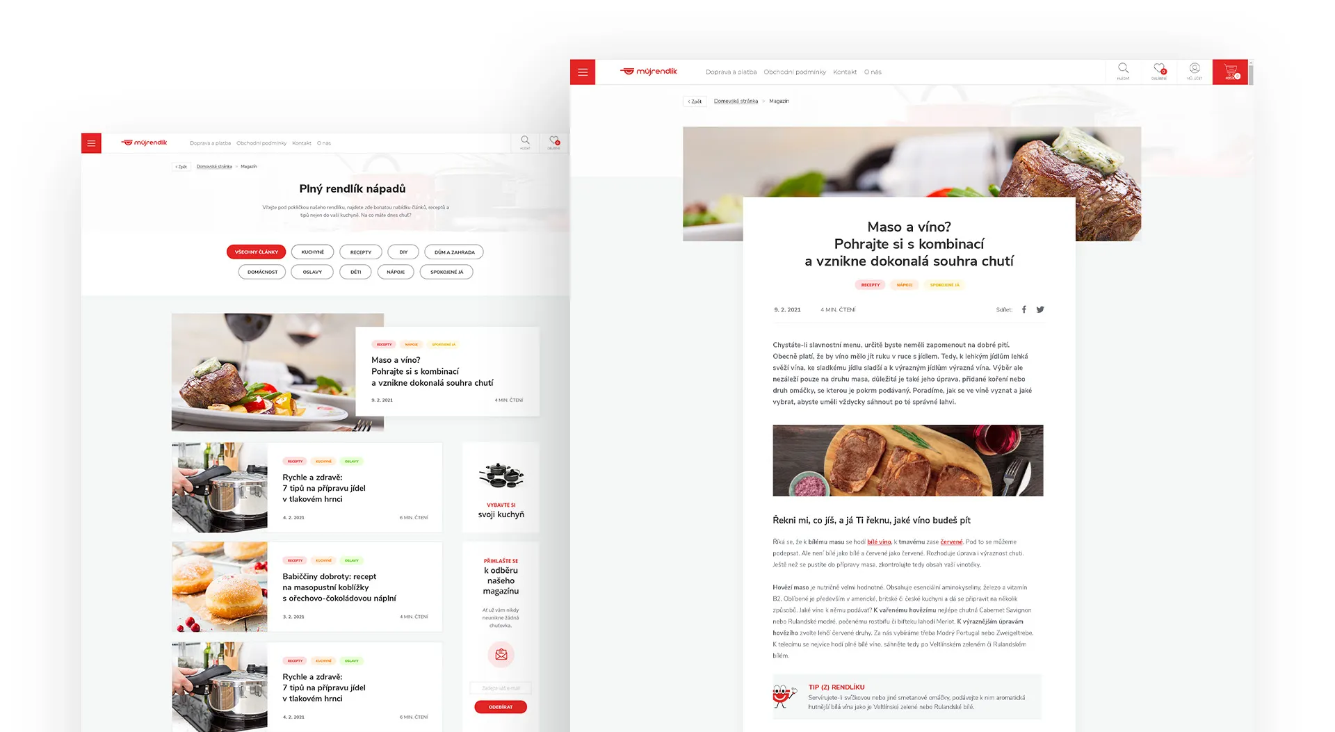 Nový web od agentury