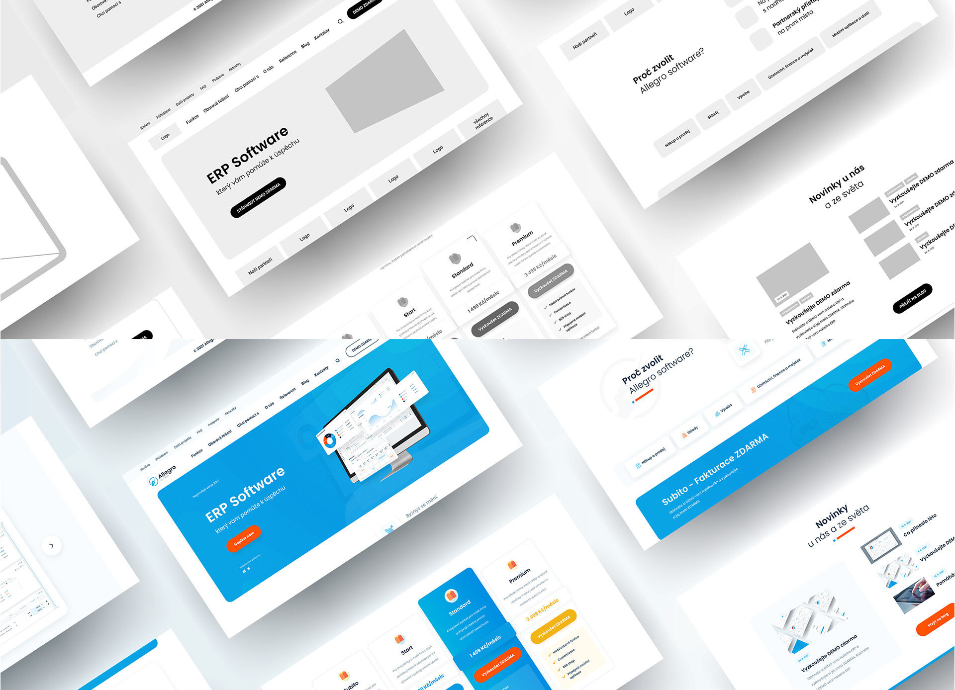 Web od agentury 