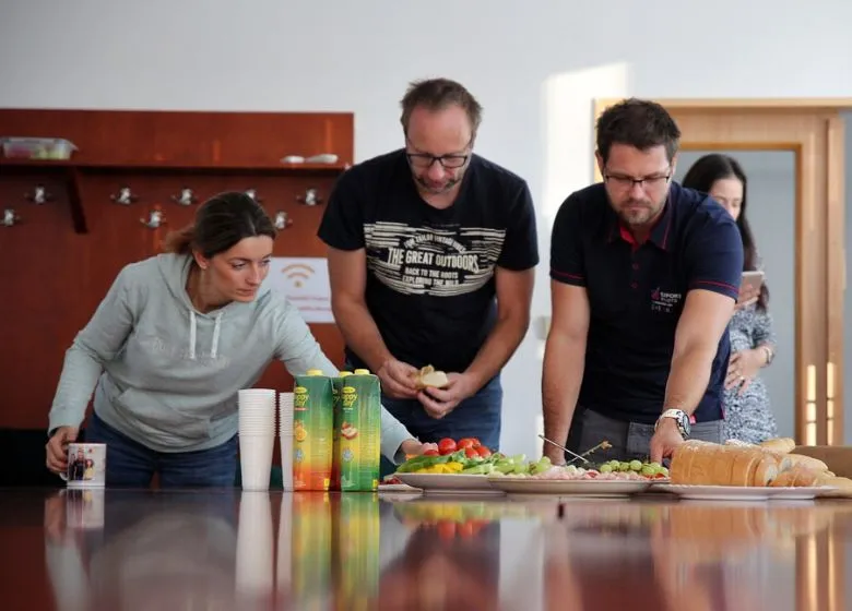 Blansko Shean společná snídaně 