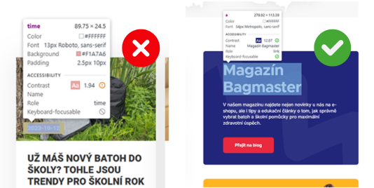 Přístupnost webu