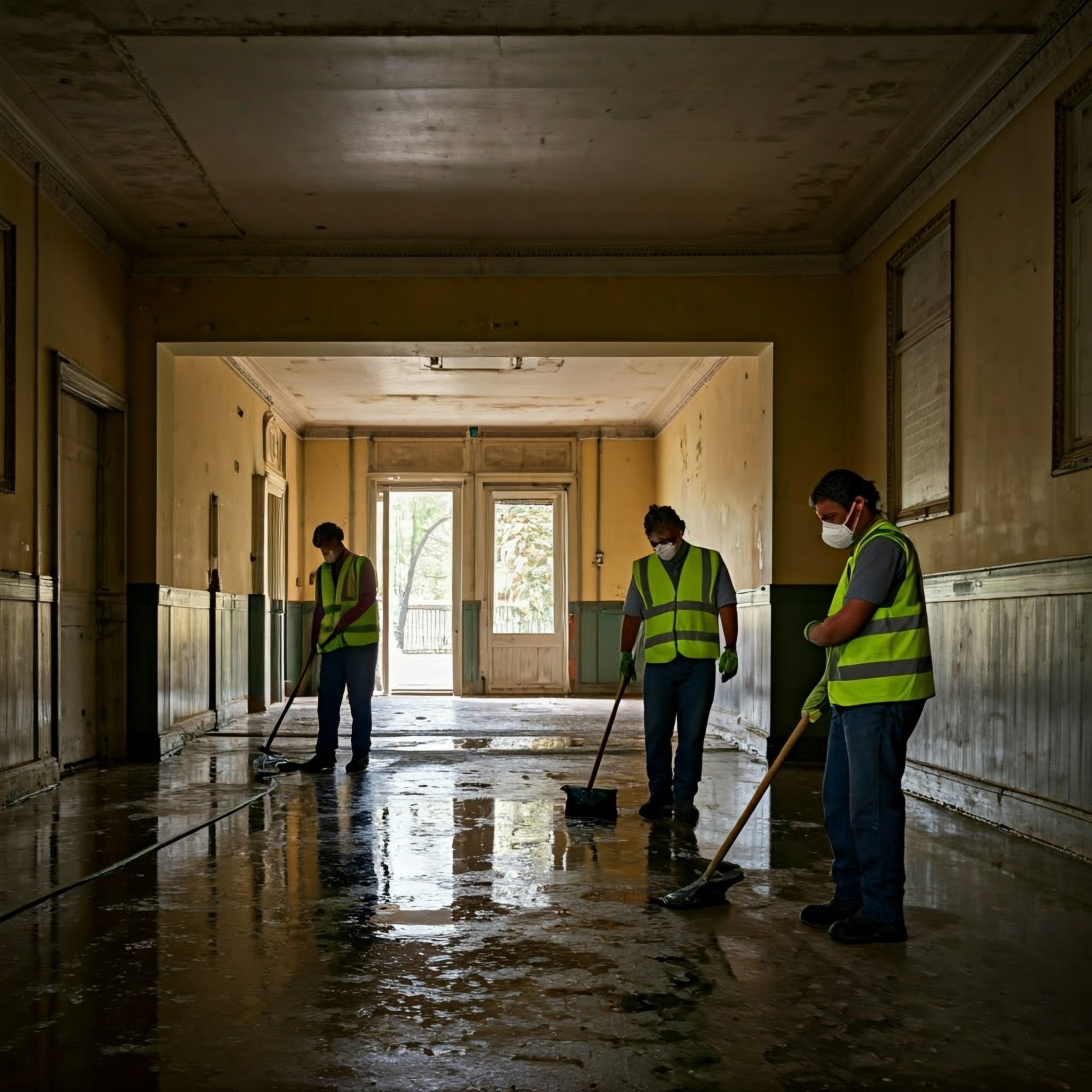 image of friendly interaction at the reception desk (for a veterinary clinic)