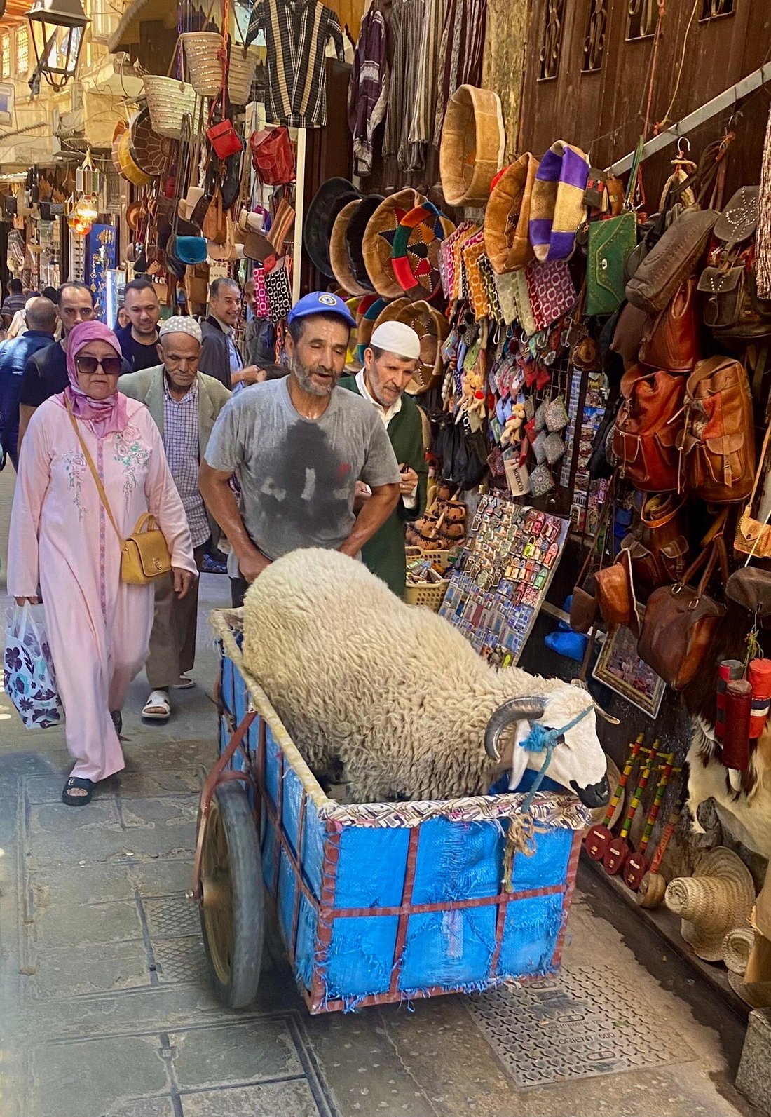 Streets of Marrakech medina