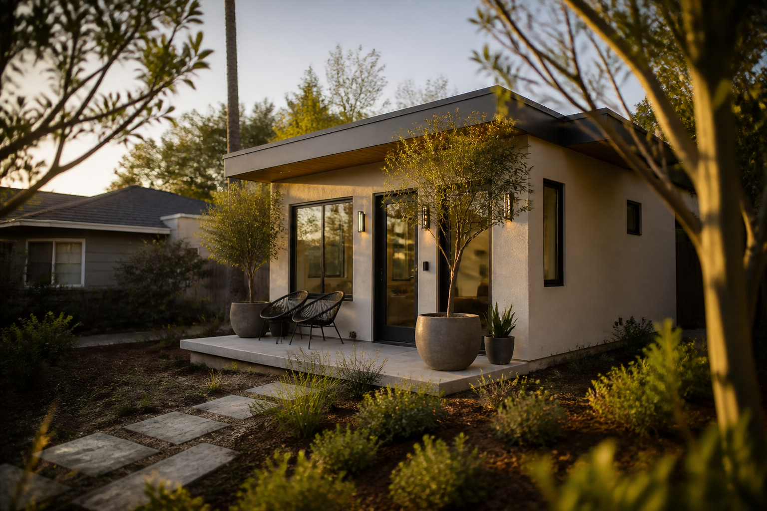 Modern backyard ADU in Encino, Los Angeles