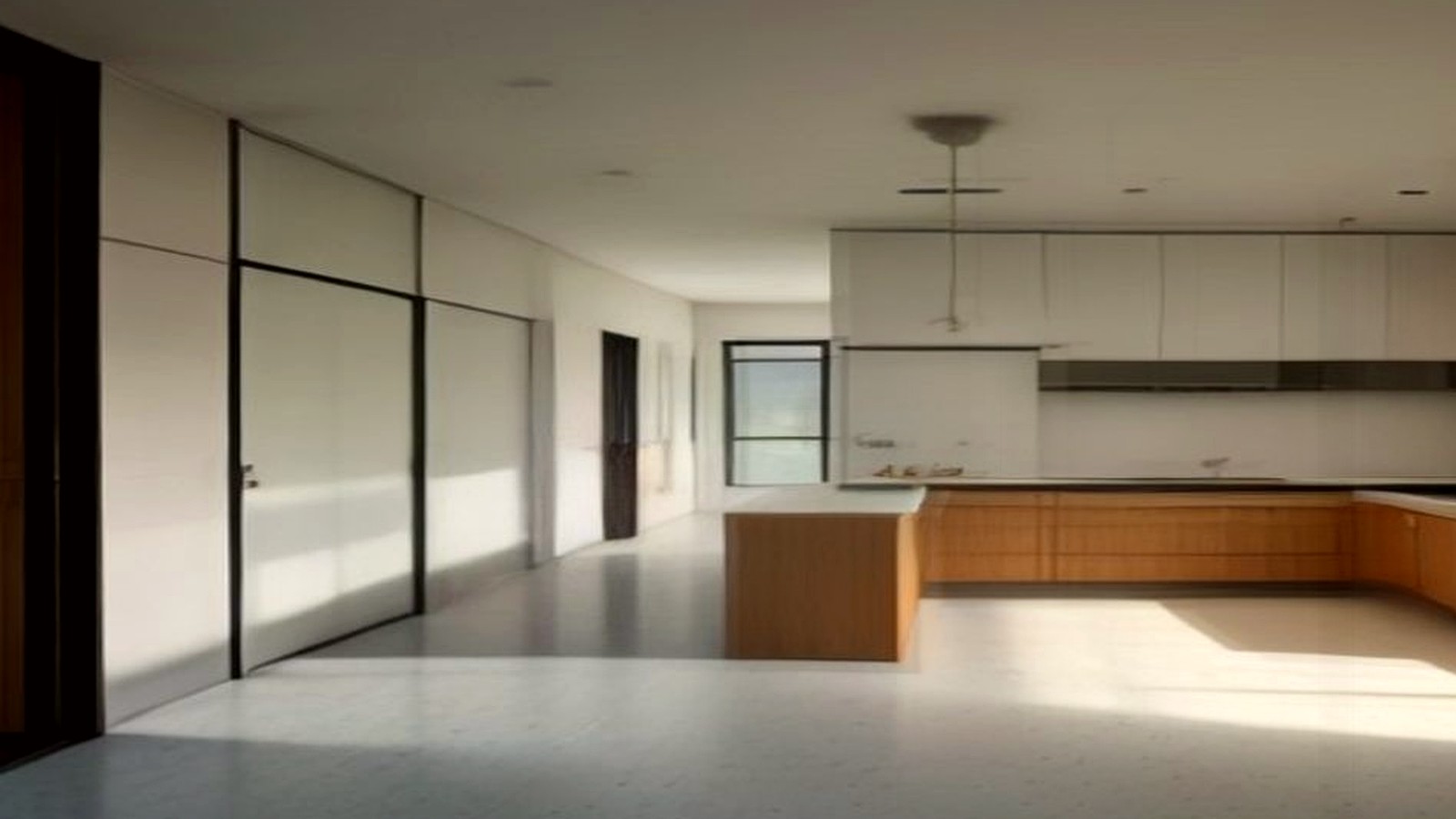 Editorial diagram of one Encino house with a single design-build team versus a split architect and contractor handoff