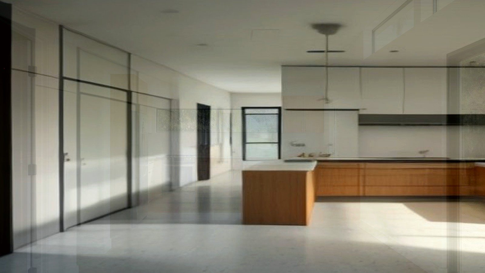 Editorial diagram of one Encino house with a single design-build team versus a split architect and contractor handoff