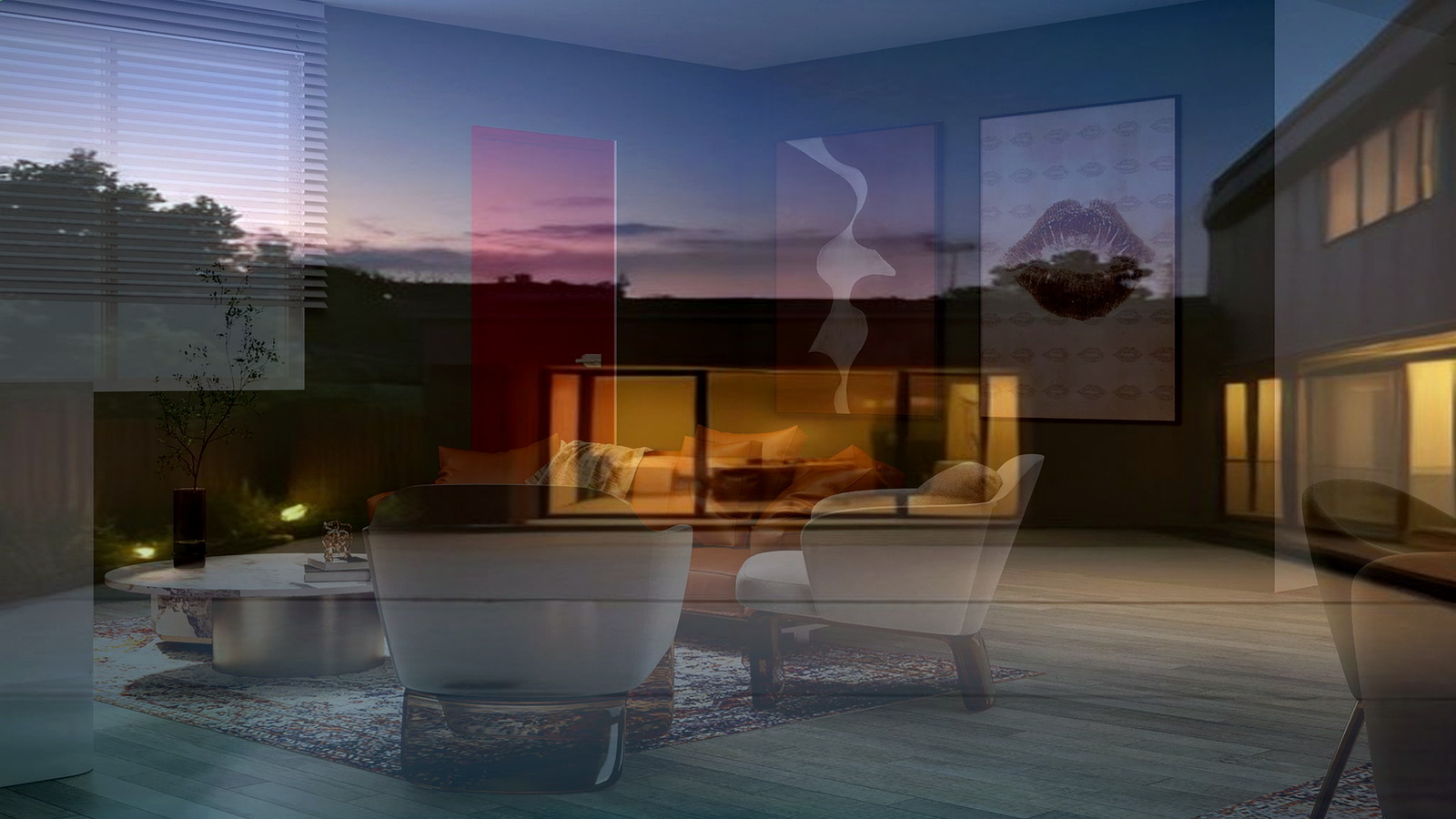 Editorial diagram of one Encino house with a single design-build team versus a split architect and contractor handoff