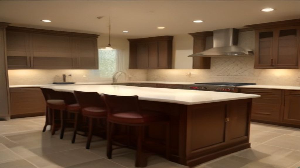Photoreal Encino Los Angeles two-unit lot and finish materials, no dollar signs