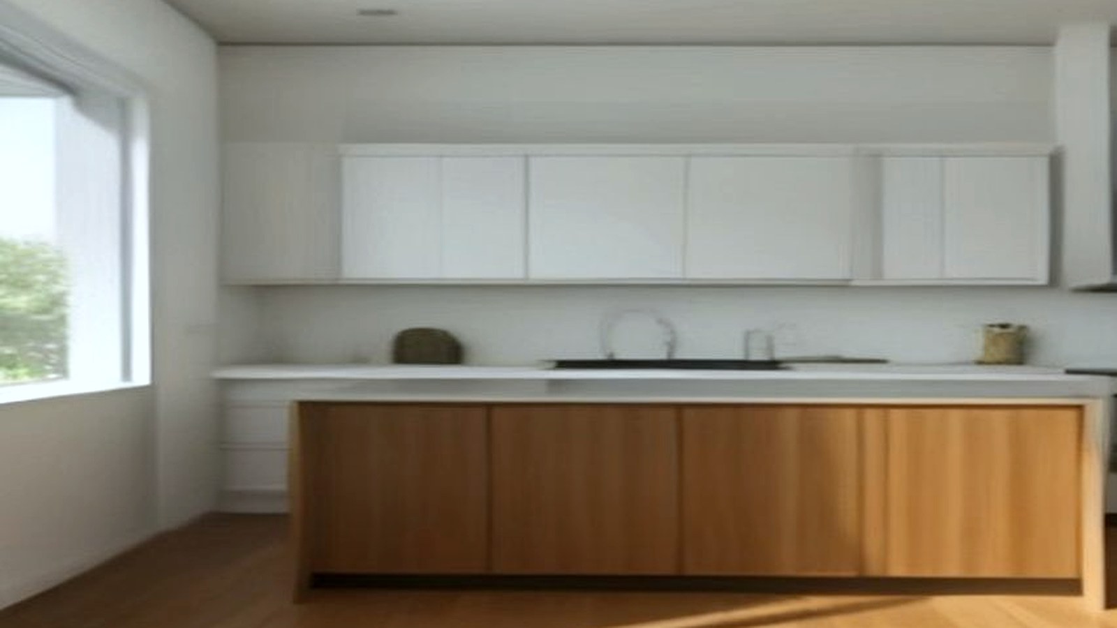 Photoreal Encino custom house exterior matching architect-led residential design, no text