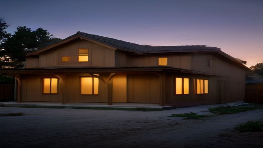 Photoreal architect reviewing custom home drawings for an Encino Los Angeles house, no logos