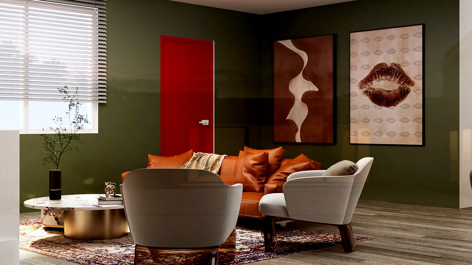 Photoreal Encino custom home architect documentation set without collage or logos