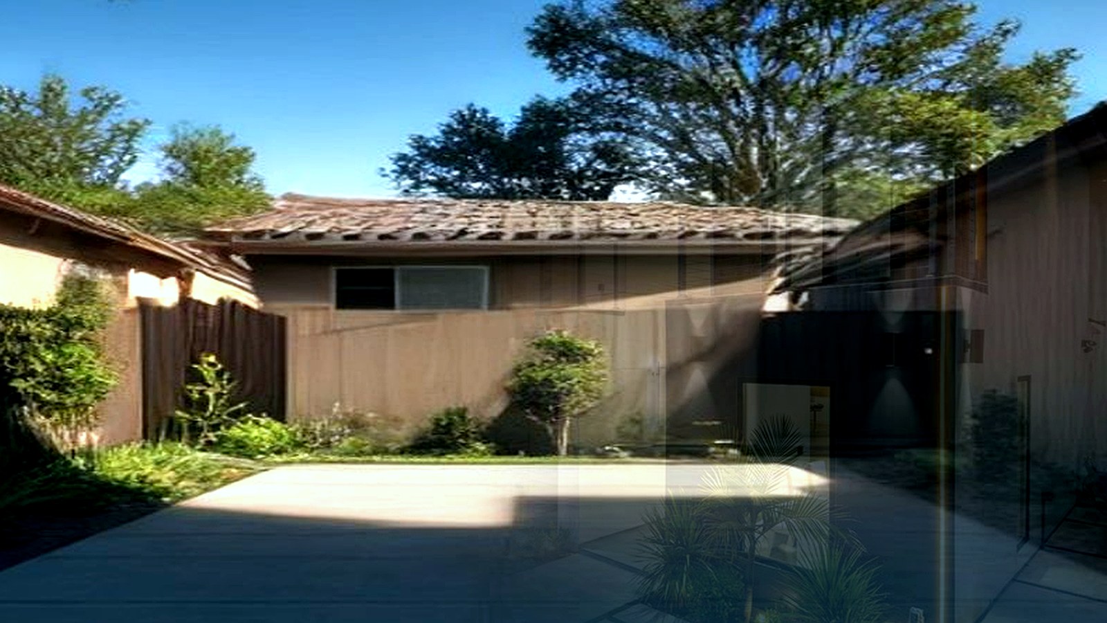 Photoreal architect reviewing custom home drawings for an Encino Los Angeles house, no logos