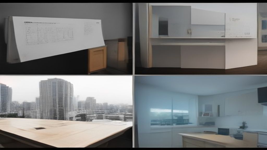 Four-stage collage: criteria review, eligibility package, coordinated plans, permit intake, no text