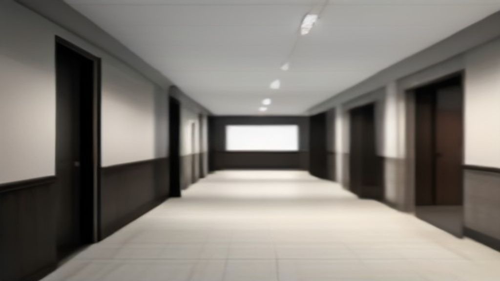 Compact multi-family lobby suitable for eligibility-stage projects, no text