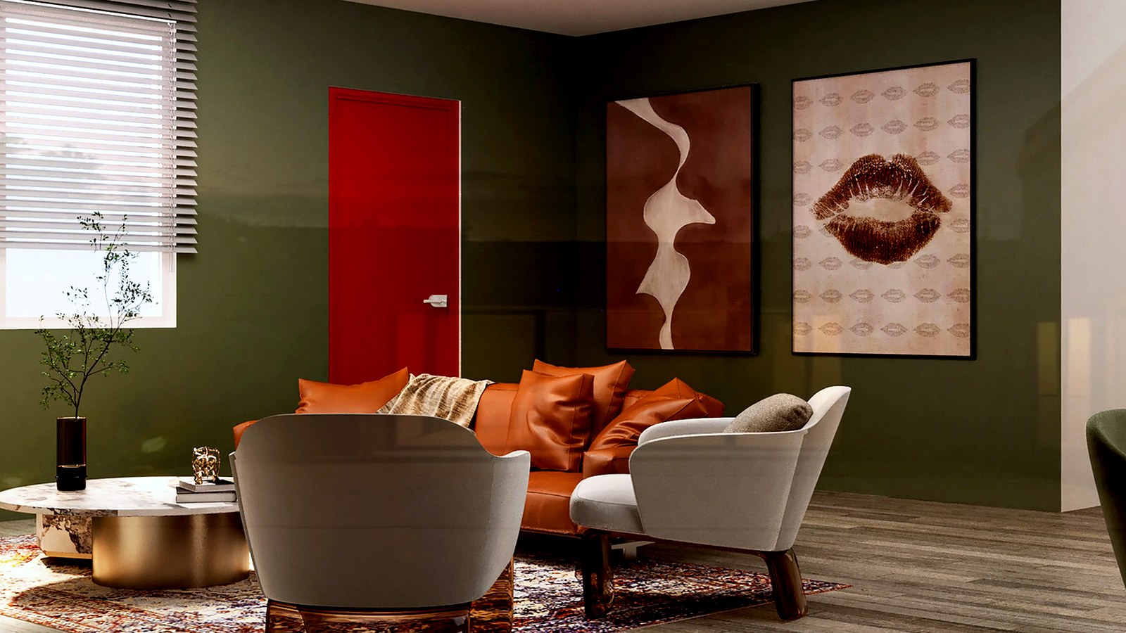 Photoreal Encino custom home architect documentation set without collage or logos