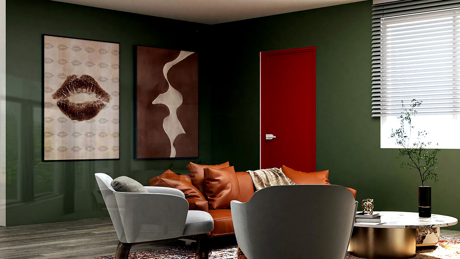 Photoreal Encino custom home architect documentation set without collage or logos